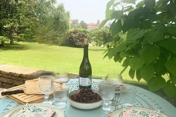 別荘 Theizé L'Instant Beaujolais 2 Ou 4 Personnes Logis Cosy Balneo Vue Jardinヴィラ